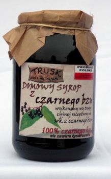 TRUSK Domowy syrop z czarnego bzu 830 ml